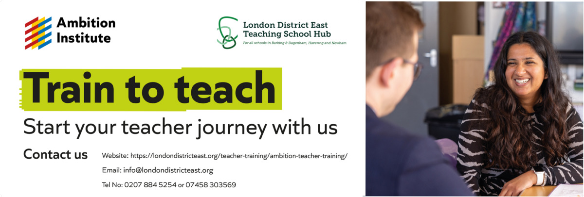 Train to Teach. Find out more.